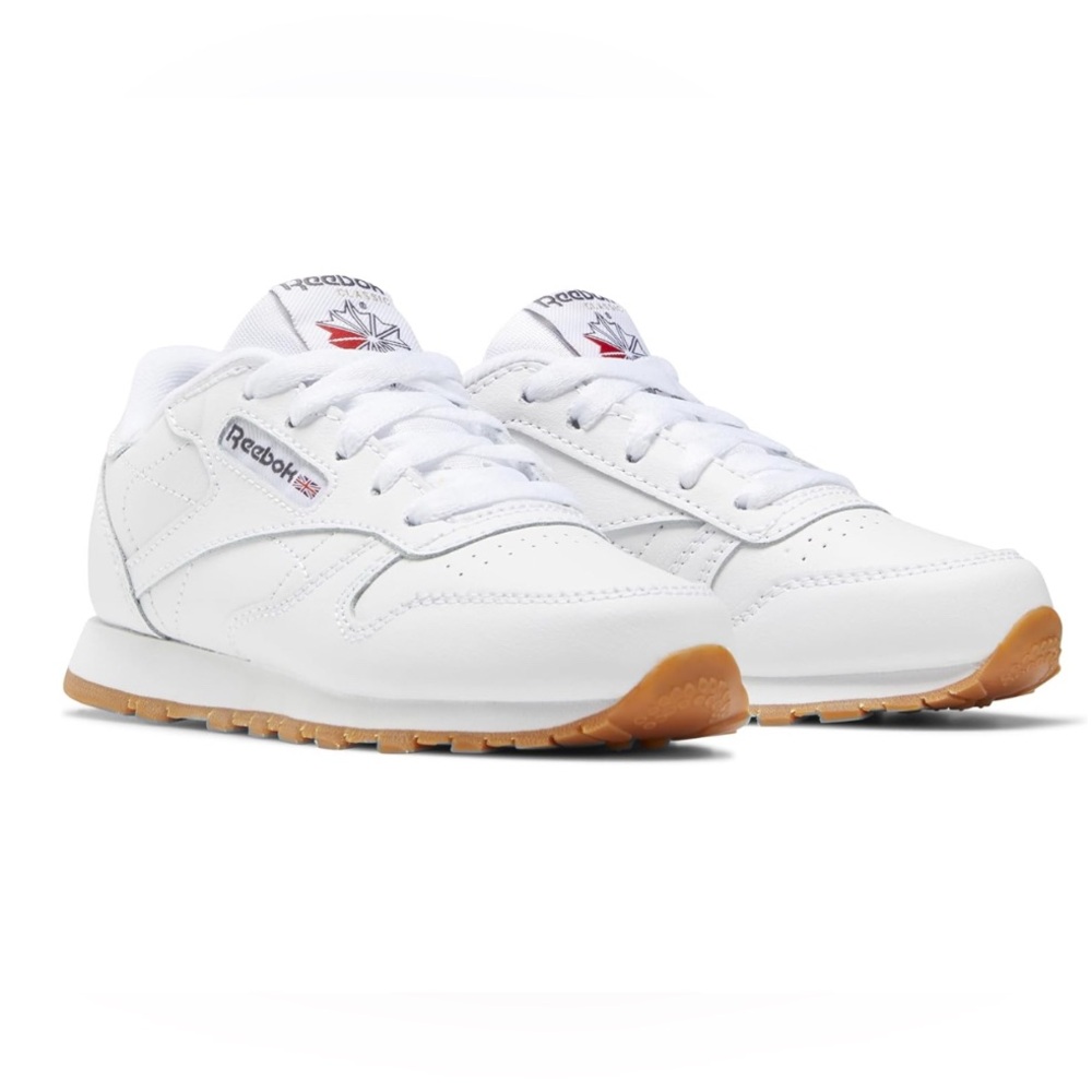 NWOT Reebok Kid’s Uni-Sex Classic Leather Sneaker (Size: 10.5)